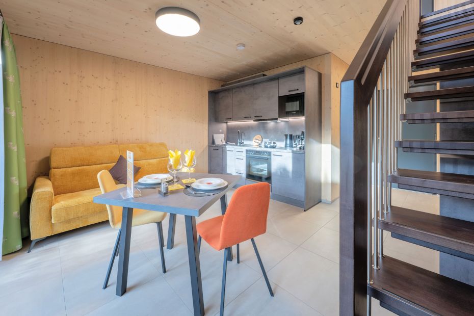 Wohnküche im TinyHome ONE