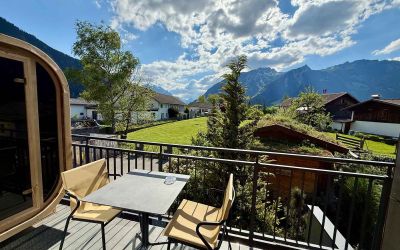 TinyHome 4 und 5 Balkon