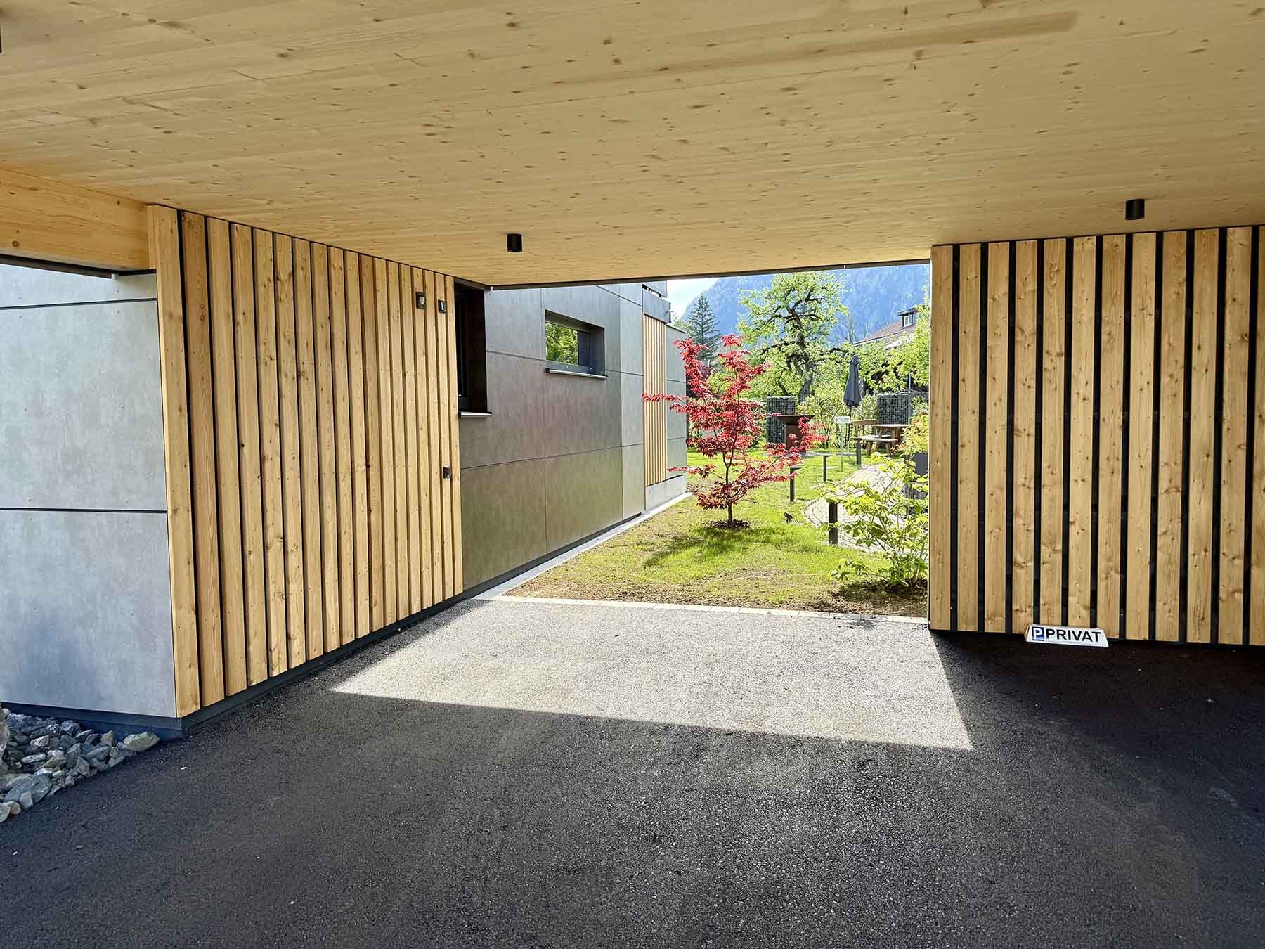 TinyHome 4 und 5 Carport
