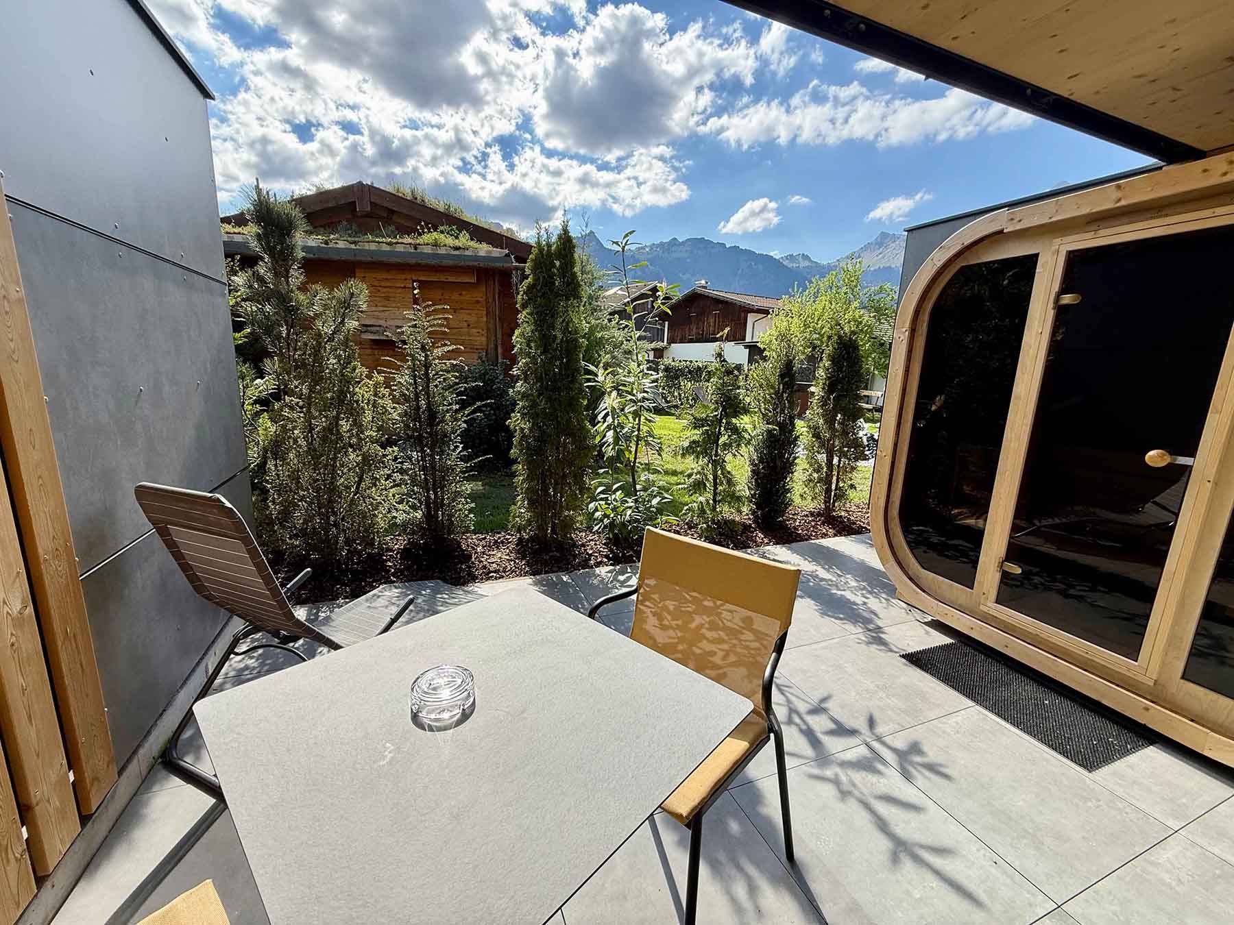TinyHome ONE Terasse